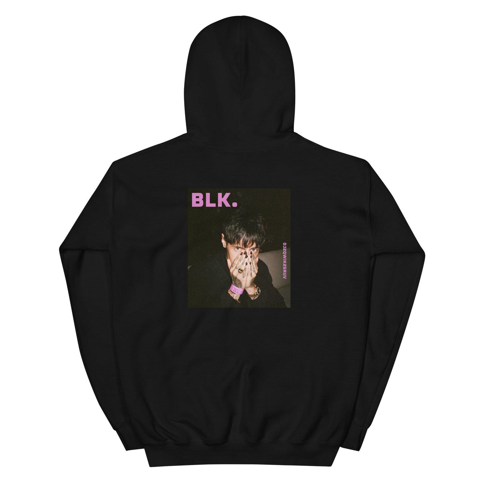 BLK x 2QWIK2GRUV Unisex Hoodie - Image 2
