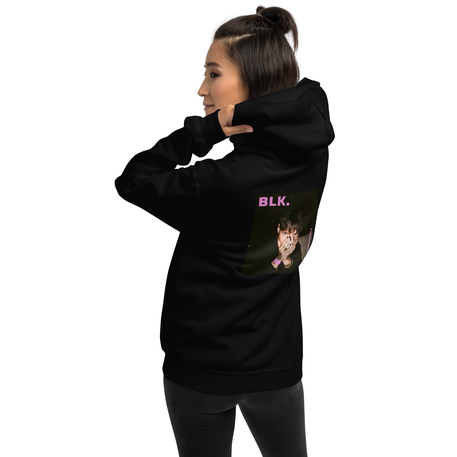 BLK x 2QWIK2GRUV Unisex Hoodie - Image 10