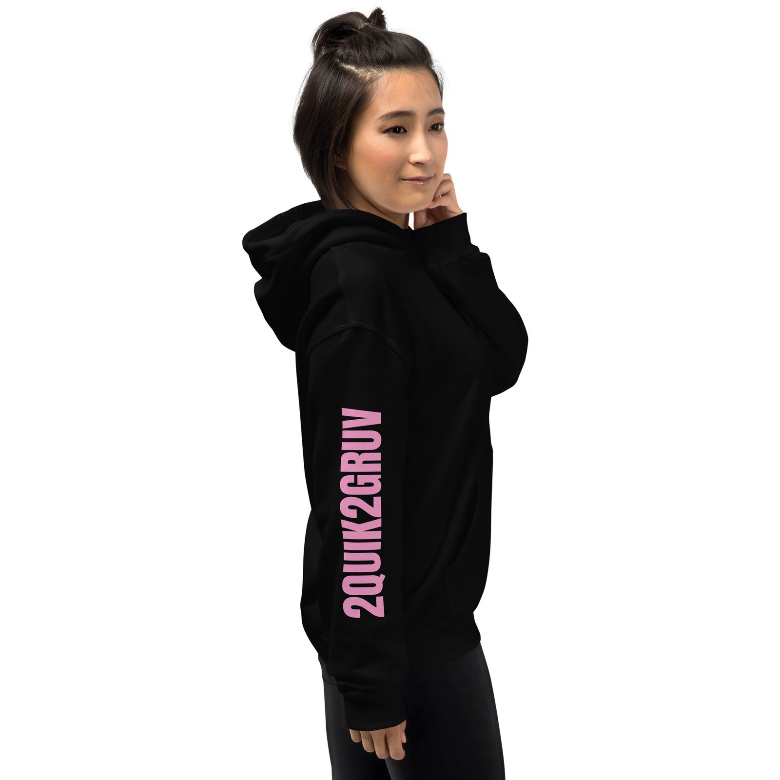 BLK x 2QWIK2GRUV Unisex Hoodie - Image 9
