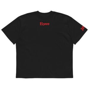 B3000 Unisex Organic Oversized High Neck T-shirt
